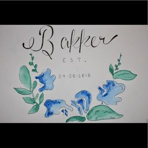 Personalized, wedding/anniversary/family painting